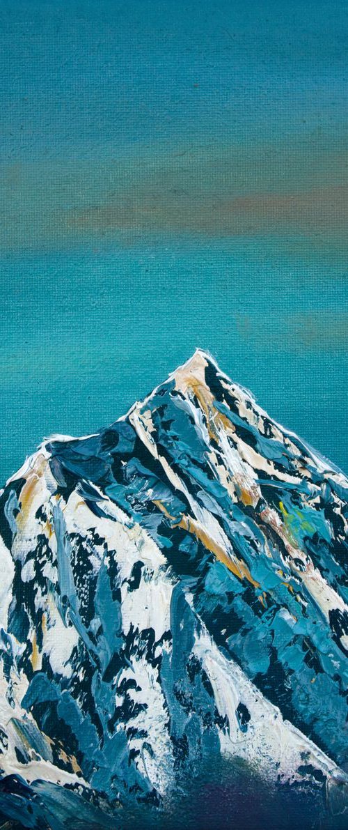 Everest sky by Nino Ponditerra