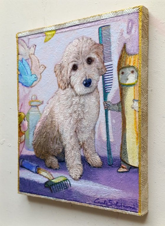 AT THE GROOMER