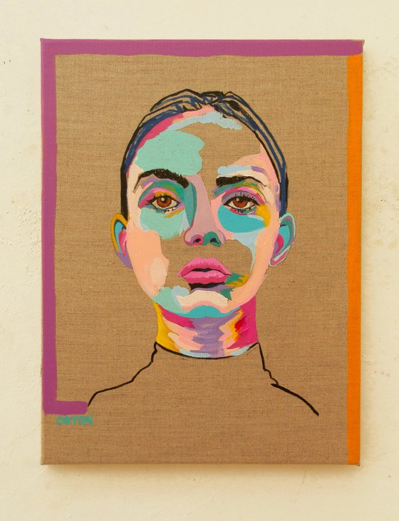 Abstract Female Portrait