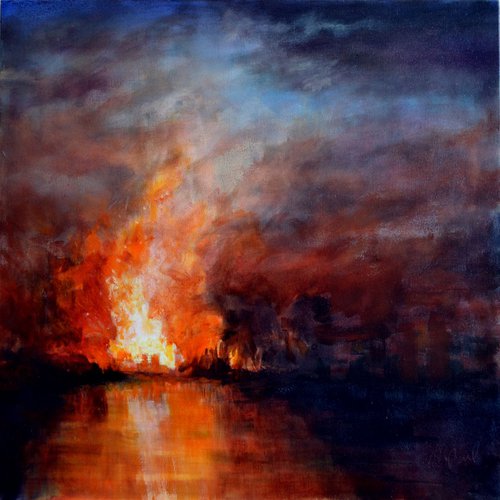 Fire Stack 3 by JON PAUL WILSON