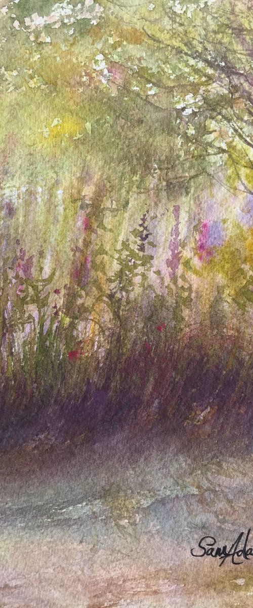 Under dappled light by Samantha Adams