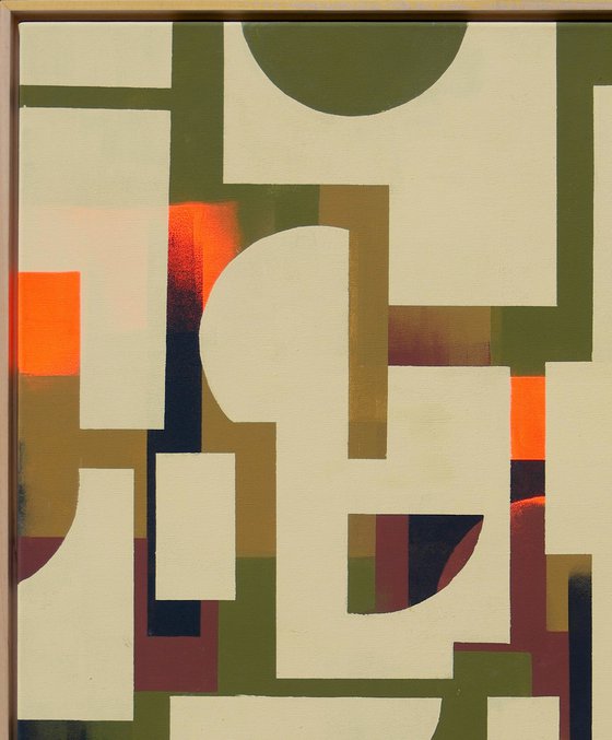 The Maze - Camel &amp; Orange