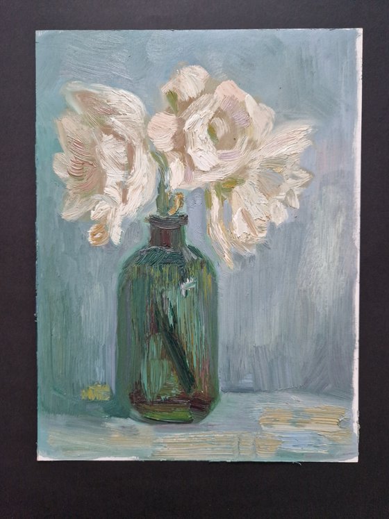 Still-life with flower "Amaryllis"