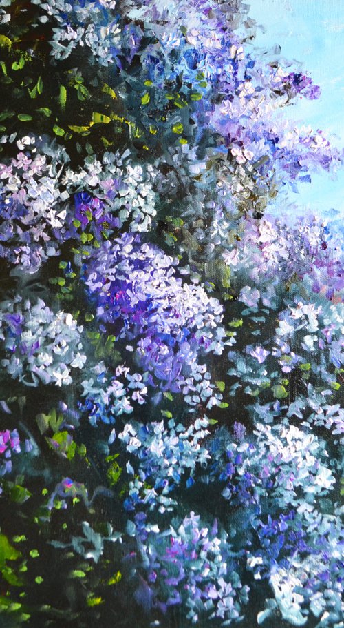 Lilac Garden by Valeriia Radziievska
