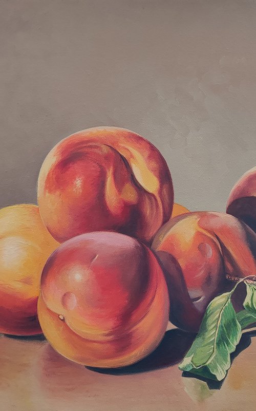 Sun-Kissed Peaches by Stepan Ohanyan