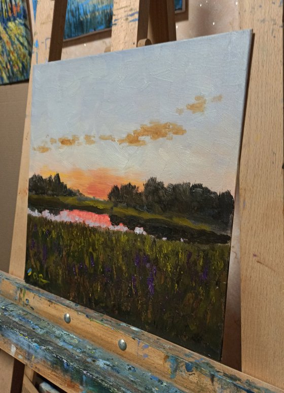 Impression. A quiet evening