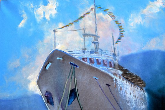 The Harbor Silence: Giant at Rest