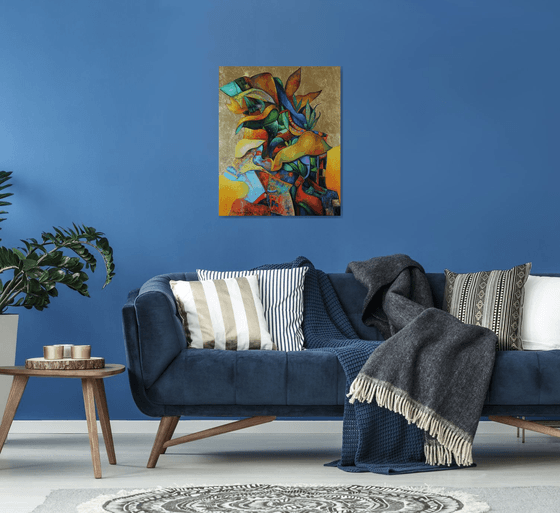 Gold. Interior Space