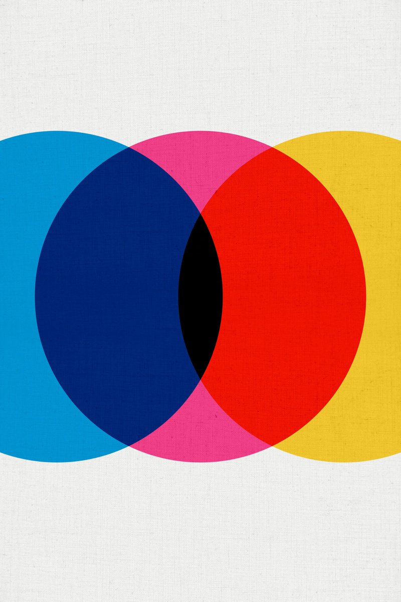 Geometric Abstract Giclee Print By Jennifer Bell, 24 X 36, Colour Study Ii, Original Artwork