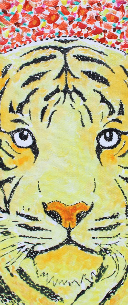 Tiger by Tingqun Zhang