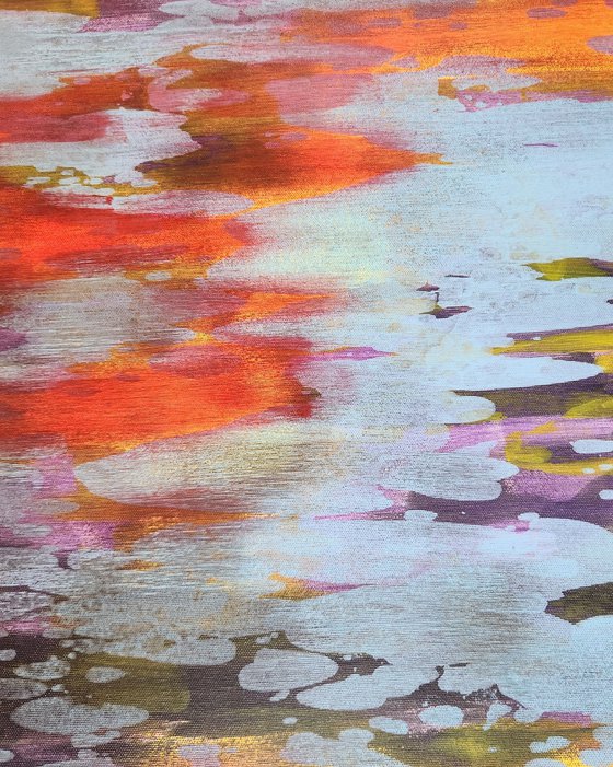 FLARE V - Contemporary Abstract Painting