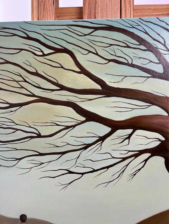 Original oil painting Surrealism