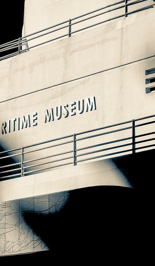 Maritime Museum -San Francisco ( Vintage Print ) by Stephen Hodgetts Photography