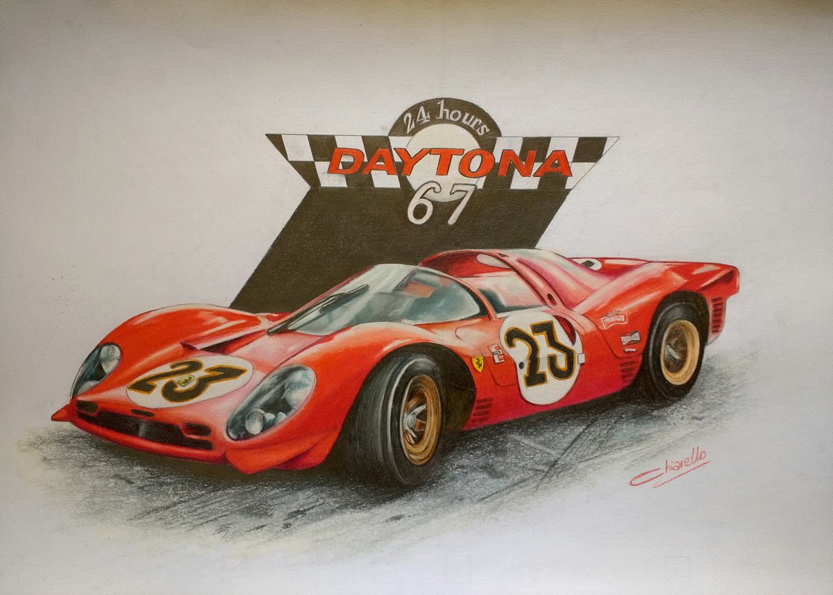 FERRARI 300 P -Daytona 1967 by Nicky Chiarello