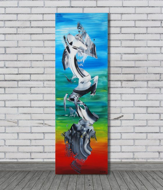 Angelfish (40 x 120 cm) XL (16 x 48 inches)