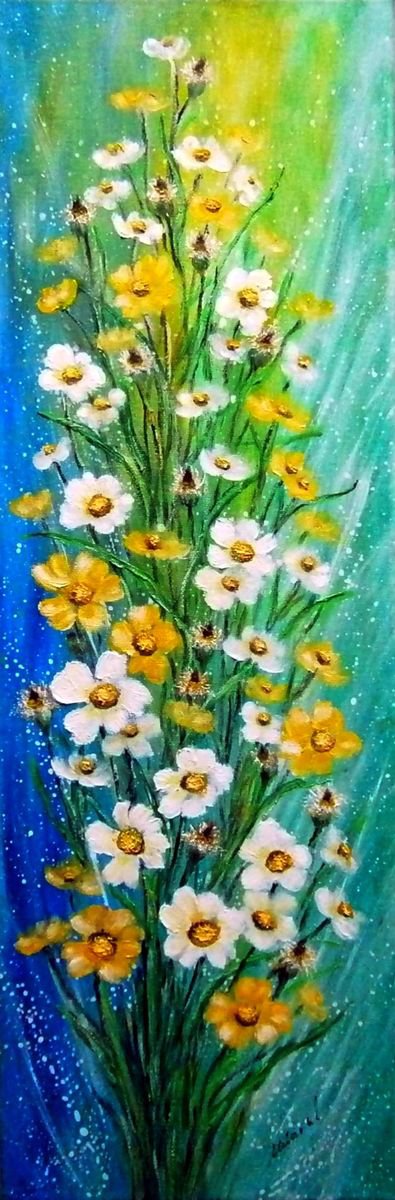 The flowers of meadow2 by Emilia Urbanikova