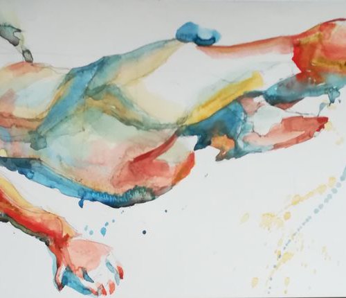 Reclining Figure 62.1 X 21.1 cm by Jelena Djokic