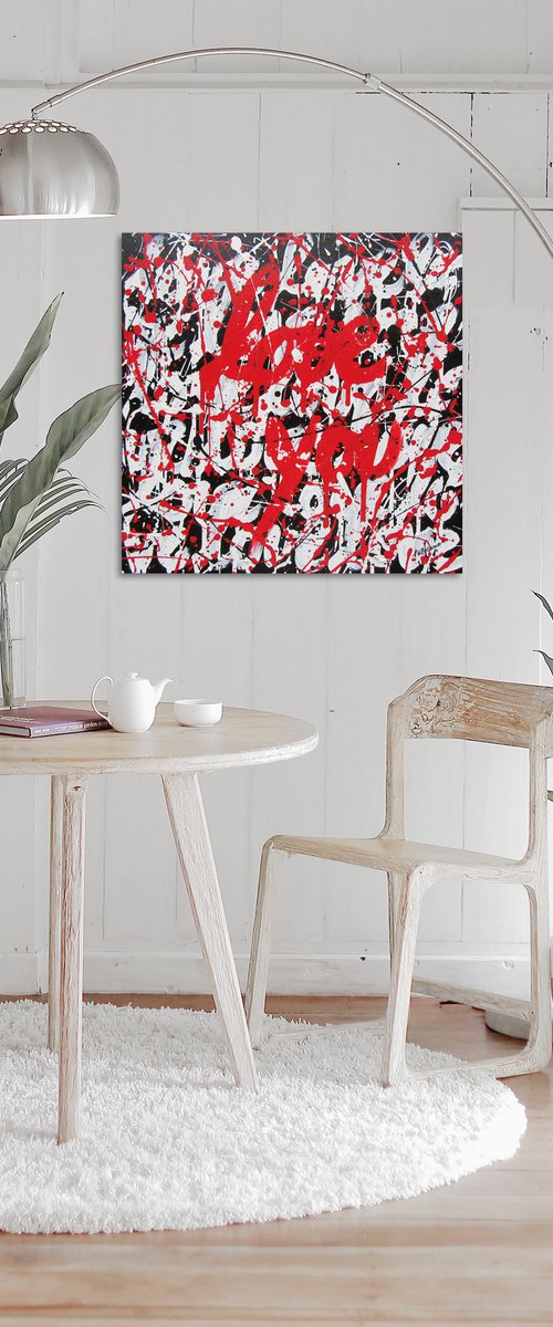 Love You - SOLD by Isabelle Pelletane