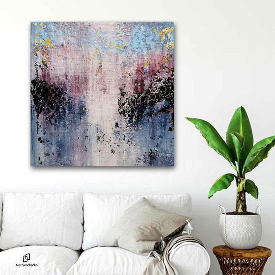 100x100cm. / abstract painting / Abstract 1247