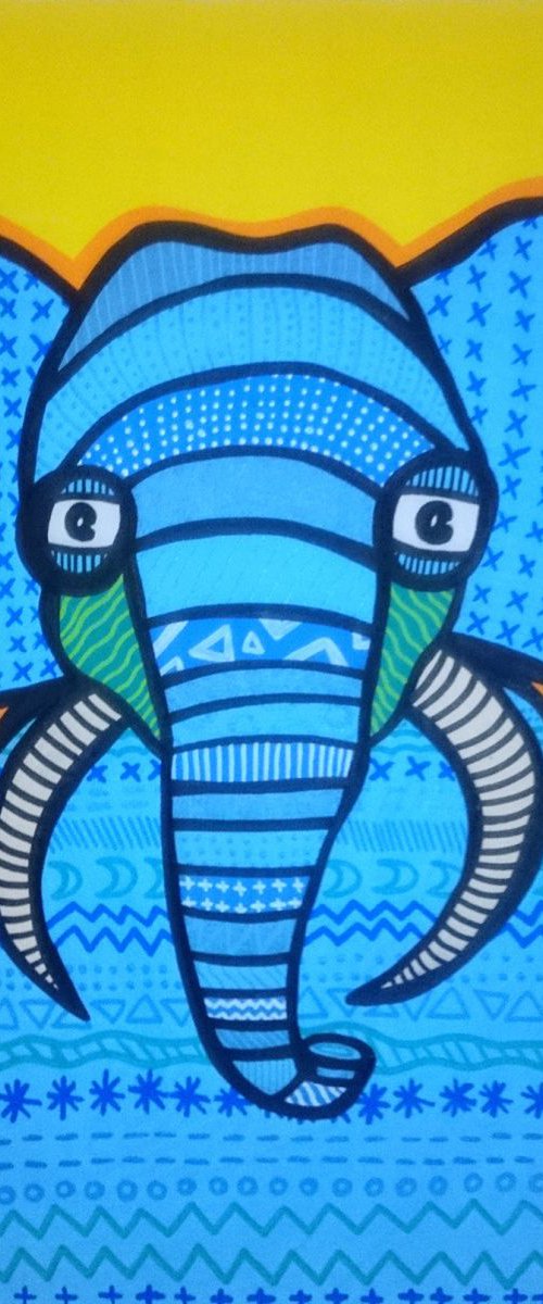 Elephant by Kev Munday