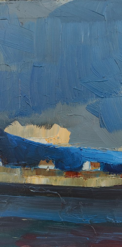 Evening sky #2 by mahonart75