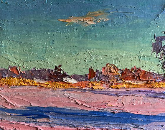 Pink Morning in Winter