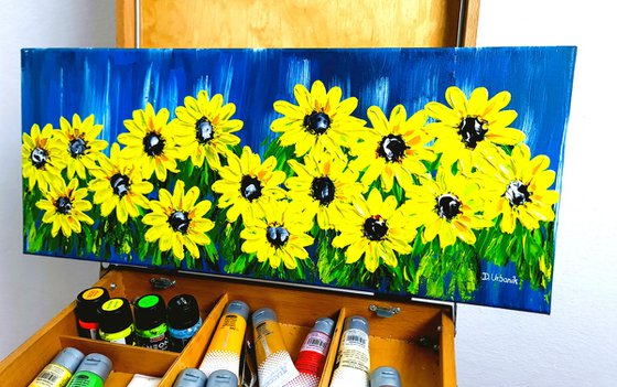 Sunflower 1 60x25cm