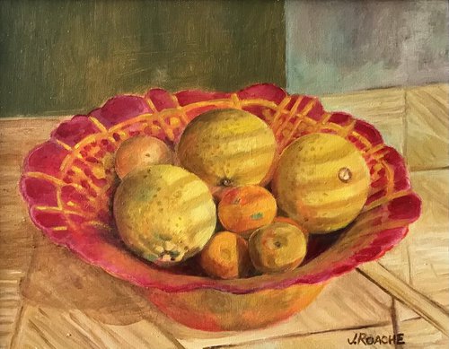 Oranges on the Table by Joseph Roache