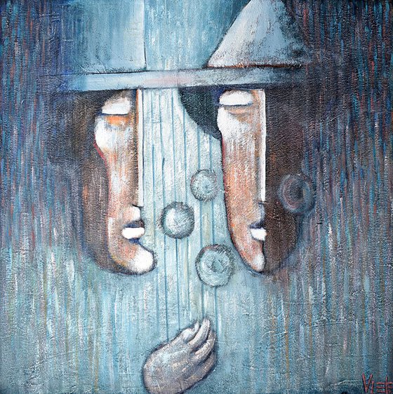 Frigus Nexu  (60x60x3.8cm)