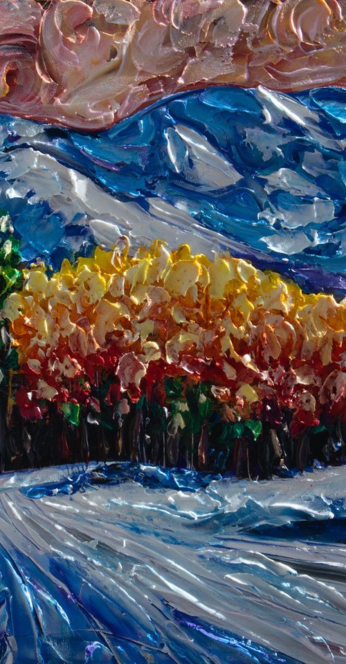 Aspen Glow - Commissionable by Lena Owens at OLena Art