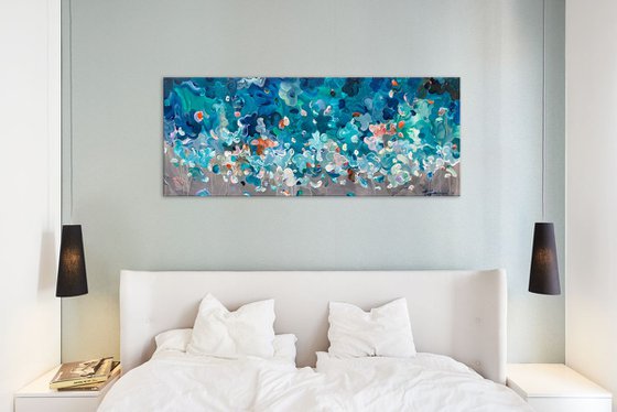 'Oceanum somnio' - 60x24"