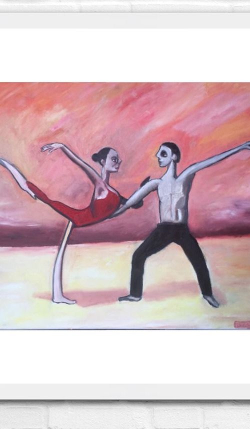 Two Dancers by Ryan  Louder