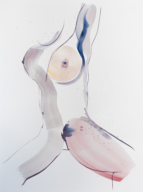 'Open', nude study