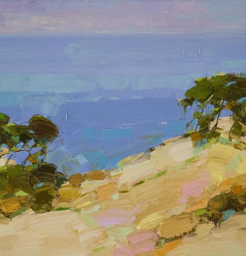 Ocean View Handmade oil painting One of a kind by Vahe Yeremyan