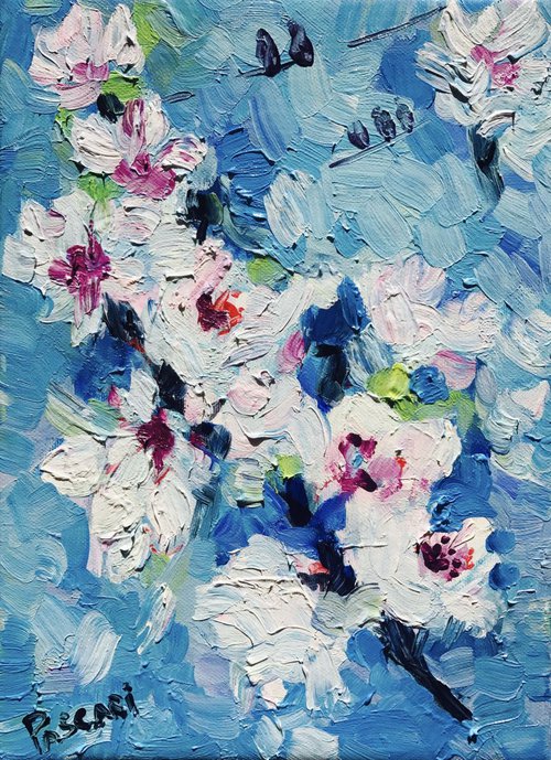 Flowers cherry by Olga Pascari