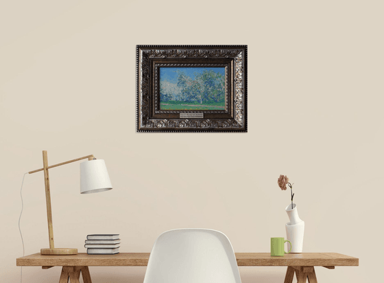 Apple blossom. Kolomenskoye