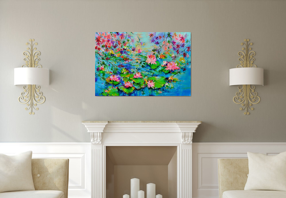 Japanese Maple - Water Lilies