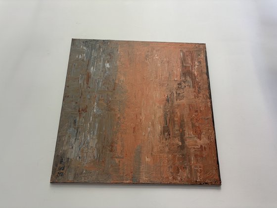 „Where silence dwells“ 80x80x2 cm