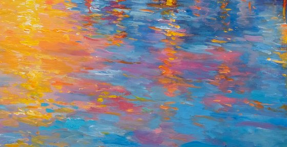 Venice Sunset Reflections