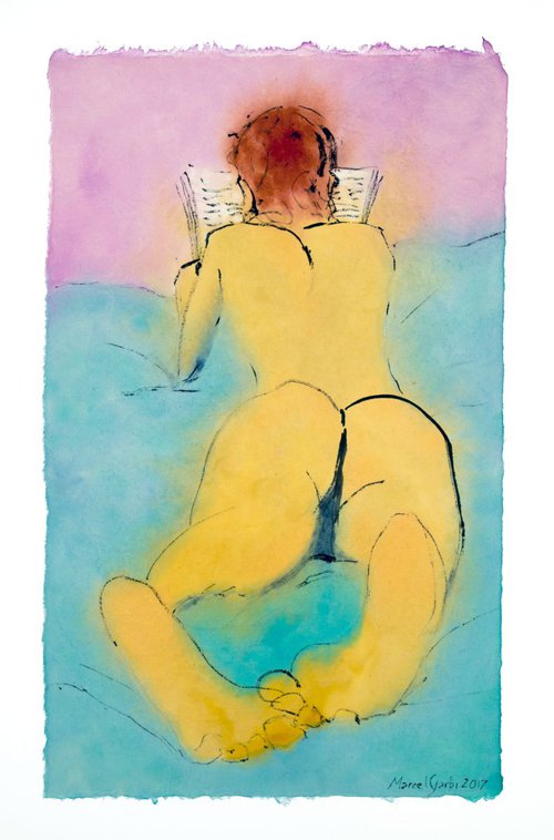 Bedtime reading by Marcel Garbi