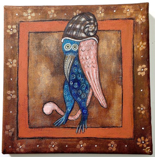 The Nautilus Bird, Medieval bestiary series by Eleanor Gabriel