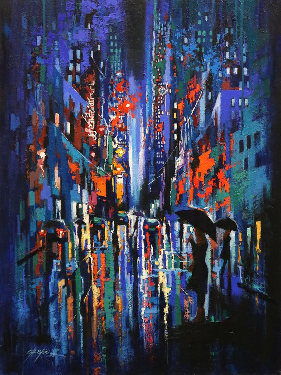 Overlooking Time-Square
