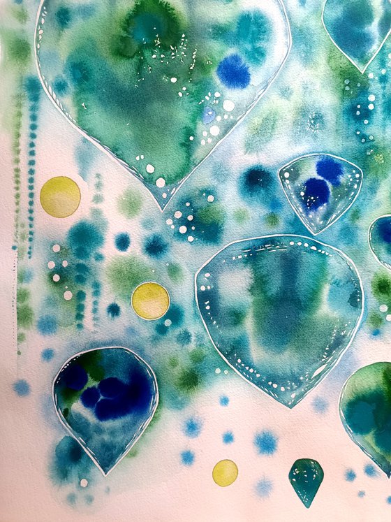 Turquoise motion 3