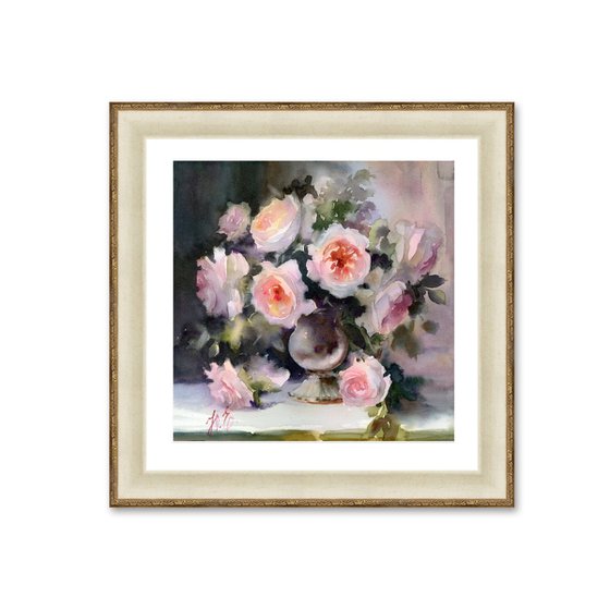 Bouquet of David Austin roses