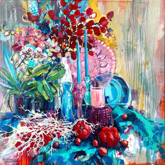 Romantic Candles - Still Life