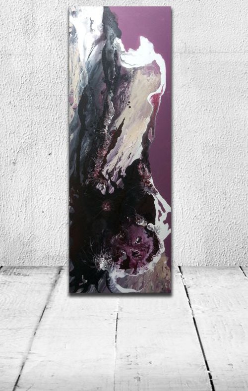 abstract (acrylic painting) by Burcu Akarcay