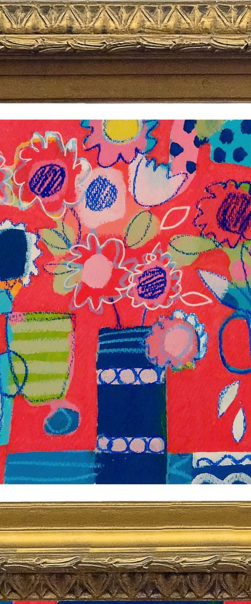 A Red Still Life III by Jan Rippingham