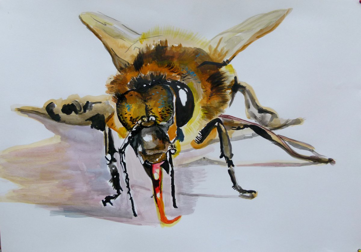 Bee by Soso Kumsiashvili
