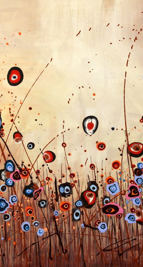 Moody Days - Large original landscape by Cecilia Frigati