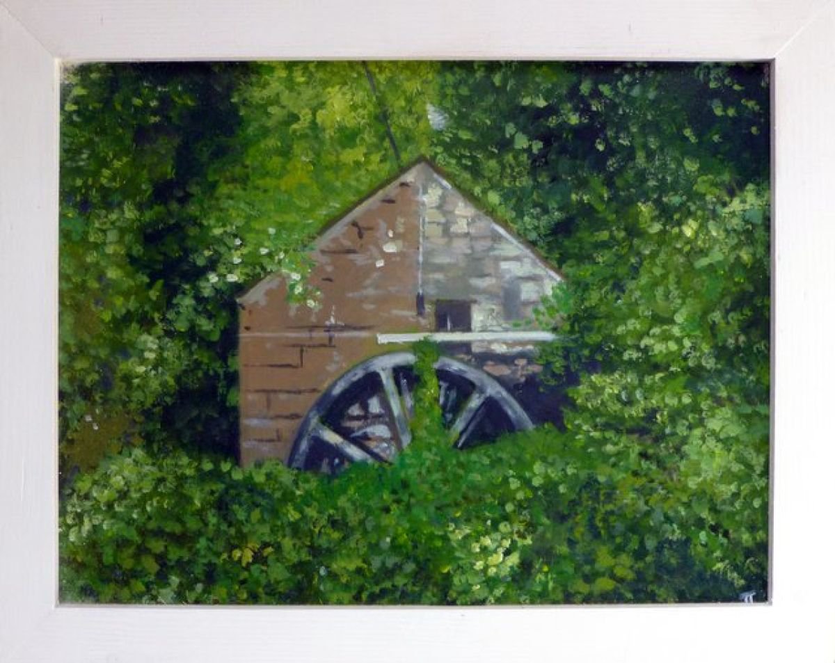 Lamorna Mill. by Tim Treagust